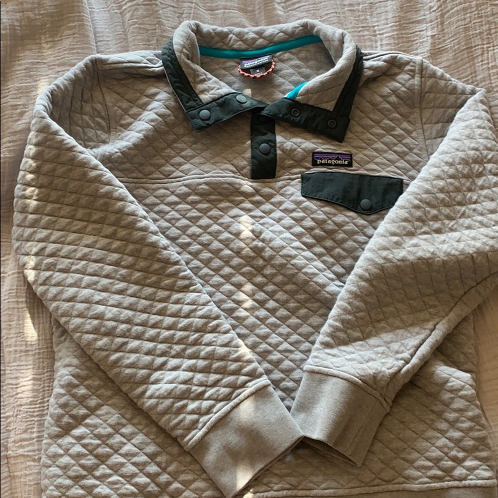 Quilted Patagonia pullover